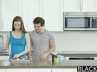 BLACKED Tali Dovas Boyfriend Lets her Try a Big Black Cock